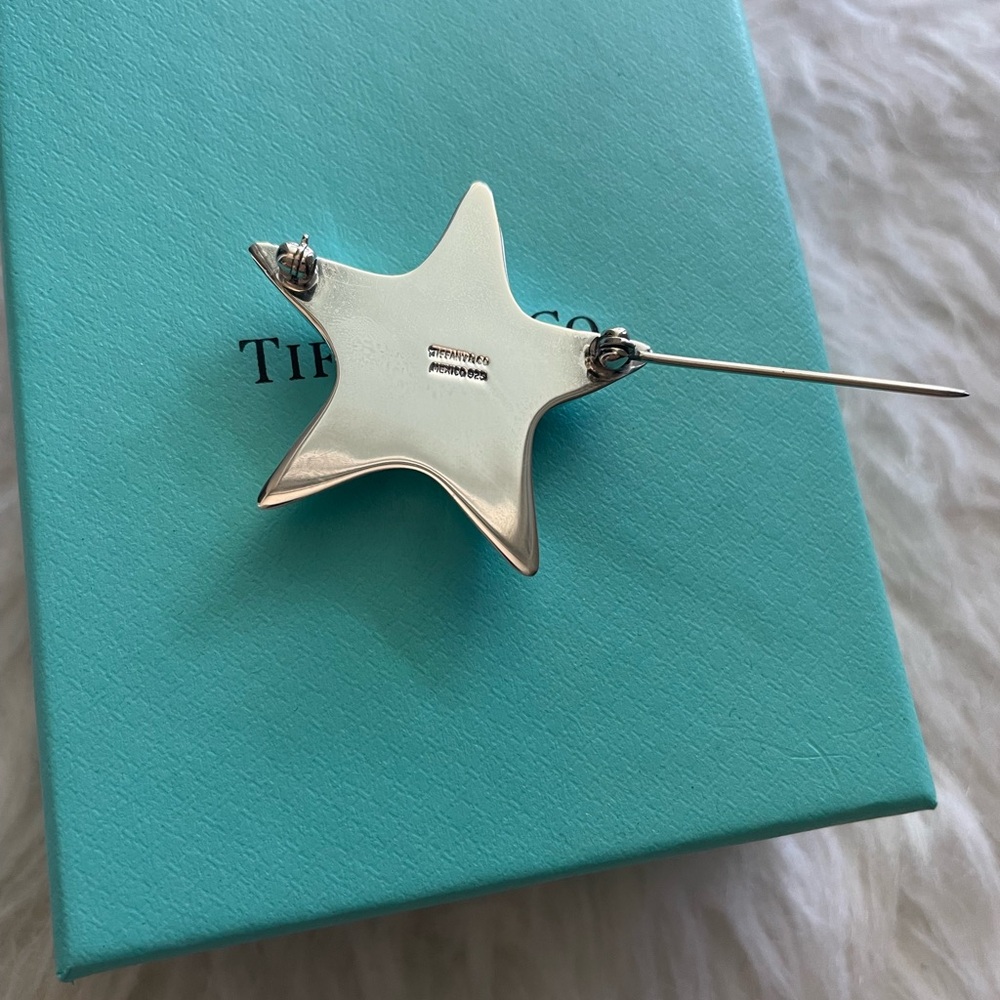Tiffany and Co. Star Brooch Pin - Picture 9 of 11